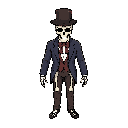 skeleton butler