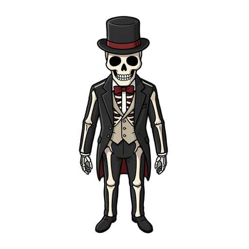 skeleton butler