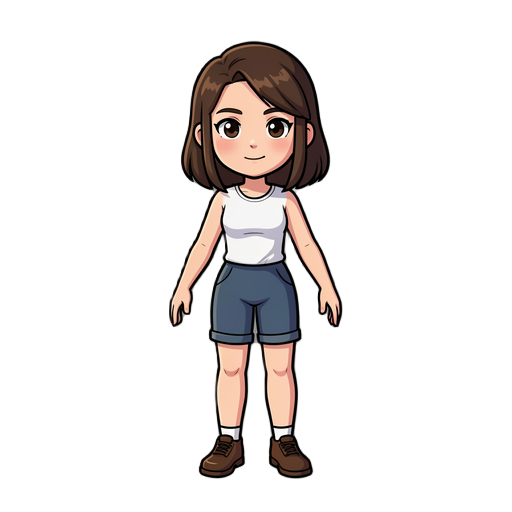 base female character 2d, 8 direction, 64px
