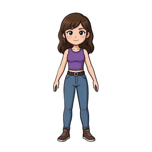 base female character 2d, 8 direction