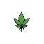 weed bud with outline