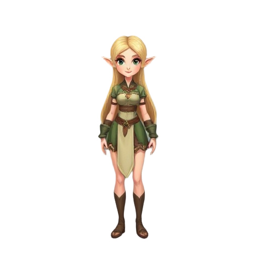woman elf blonder