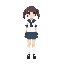 girl school uniform
