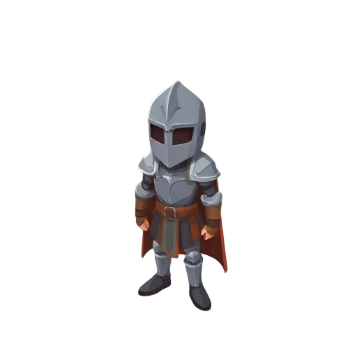 retro, isometric, knight, rpg, game, knight, cartoon, isolated, fantasy, person, pixel