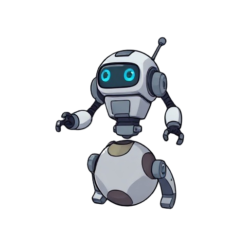 robot that moves using a spherical lower body instead of legs