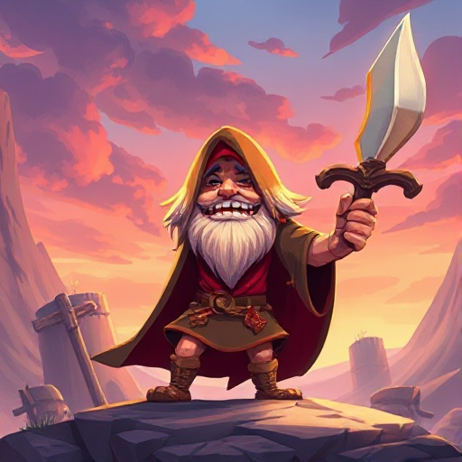 barra de vida animada para jogo rpg cartoon