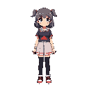 80s style anime girl