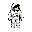 faça um astronauta 2d em pé com o corpo e cabeça olhando meio de lado 