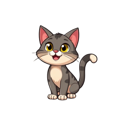 um gato andando 10 bits