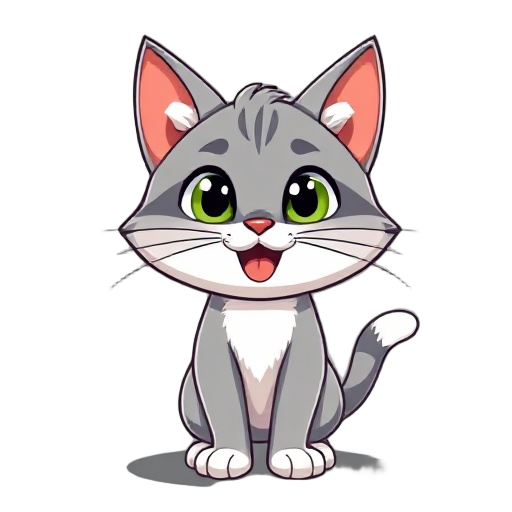 um gato andando 
