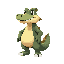 cute platformer character as an animal kinda like croc mixed with banjo
