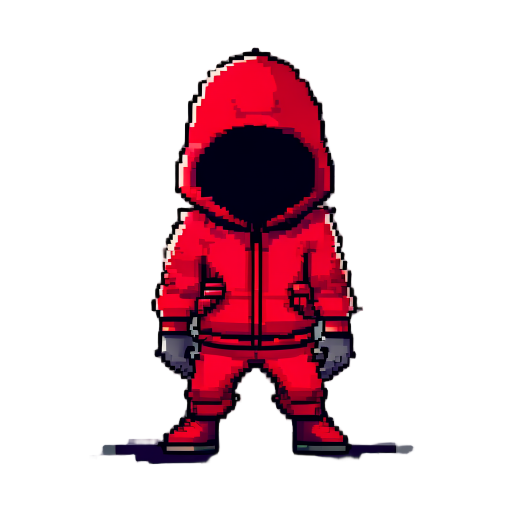 pixel red thief