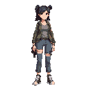 woman with big chests wearing casual 21st-century clothing