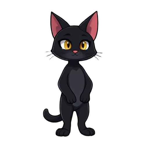 2d cat black magic sideview