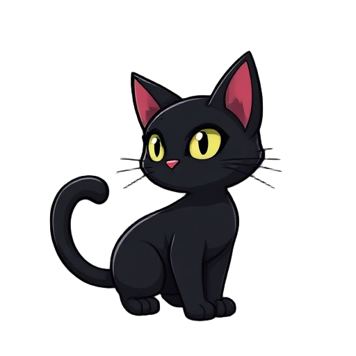 2d cat black magic sideview