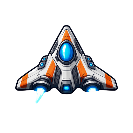 small spaceship triangle form