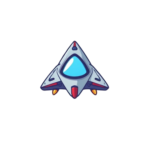 small spaceship triangle form