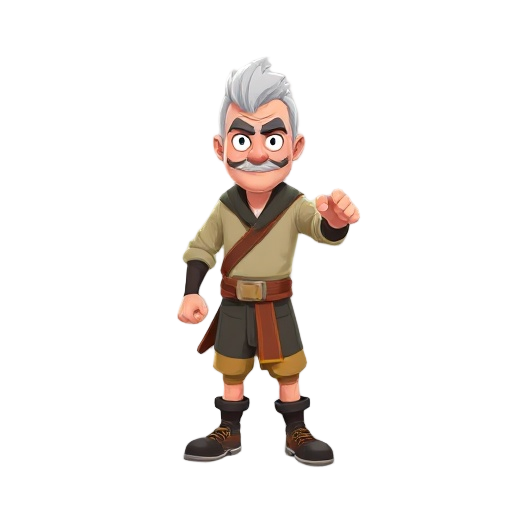 an assasin and also generate all the walk idle run attack animations 