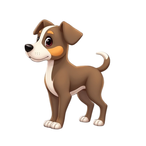 side view puppy 