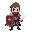 fantasy knight warrior, holding a sword and shield