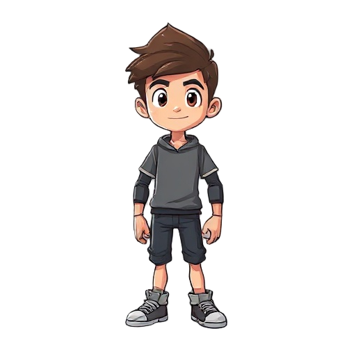 crie um personagem