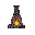 pixel square furnace from above and fit the sprite into all the available pixels