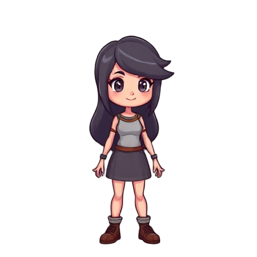 uma mulher anjo em pixel