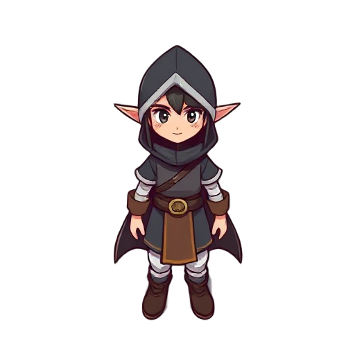 simple mage character