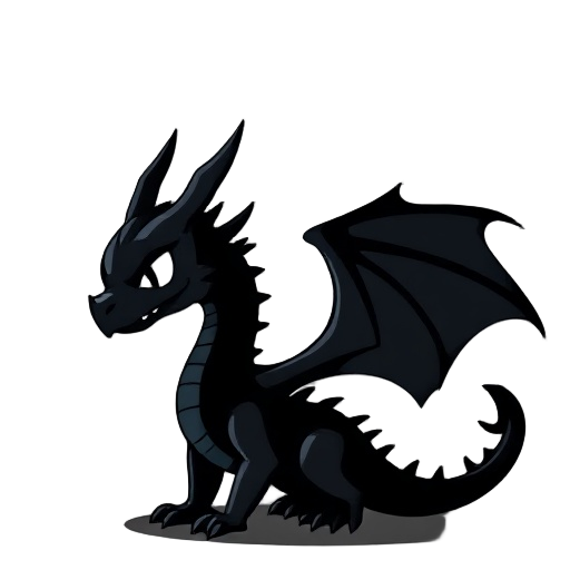 shadow black dragon 