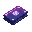minecraft item texture, holographic data card with circuit pattern, purple and cyan neon glow, futuristic digital chip design, transparent background