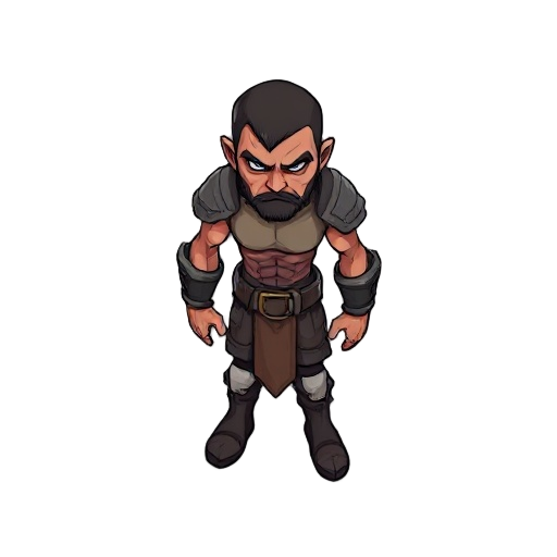 create a character similar to guts from berserker