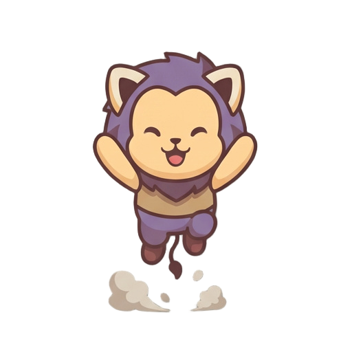 jump up and down in place, arms raised, cheering and leaping with joy