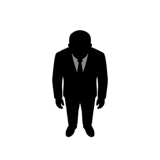 rich man, sad, strong silohette