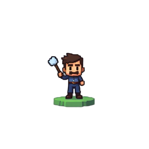 player pixel arte 