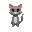 gray cat