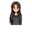 hogwarts female student, long hair