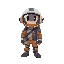 cartoonish rugget space explorer 