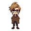 chibi ff6 style belle epoque professor