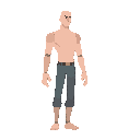 neutral mannequin realistic man