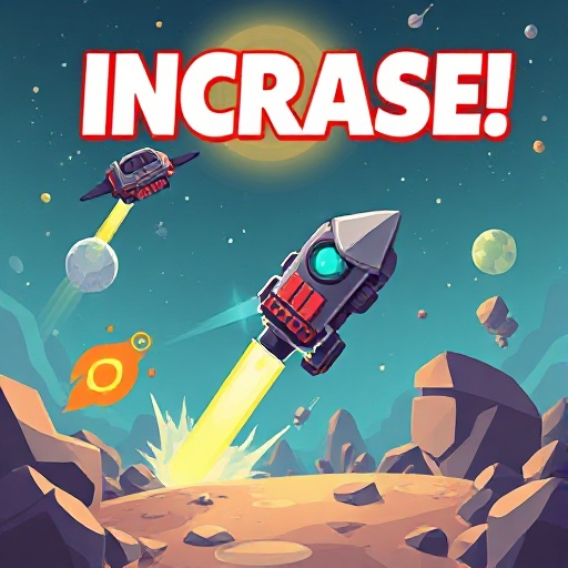 increase card power up for sci fi spaceshooter roguelike game