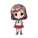 girl with white background