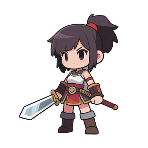 jrpg girl swordman