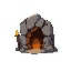 eu quero que vc crie o chão de uma caverna 