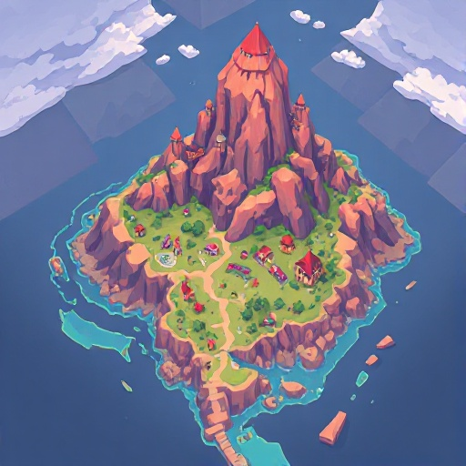 faça um mapa para o meu jogo bem detalhado com foco na cor roxa clara. foque na cor roxa e quero algo plano