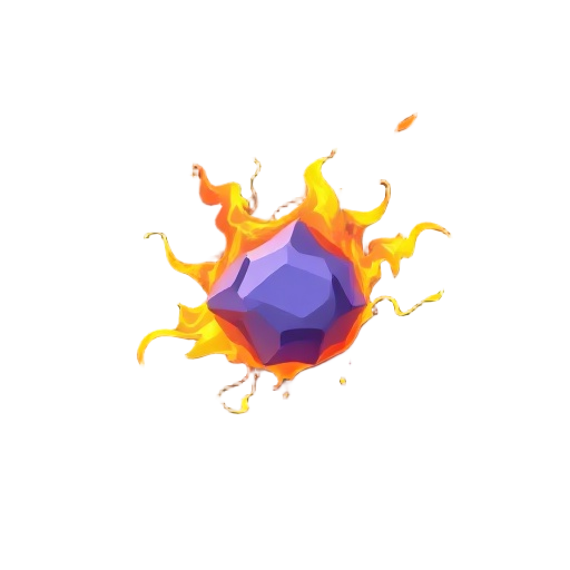 create fire magic effect spritsheet