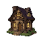 a house for a dark fantasy game