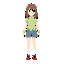 2d anime girl