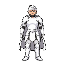 quiero que generes un caballero blanco