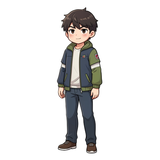 japanese male character 