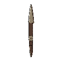 kunai sprit art, top down.